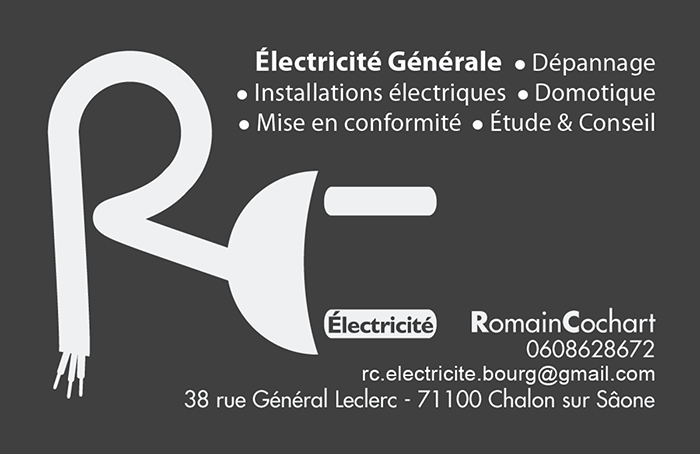 Carte de visite RC électricité